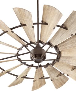 Windmill 72" Ceiling Fan, Oiled Bronze