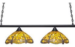 Toltec Lighting 374-MB-946 Oxford - 14" Four Light Billiard