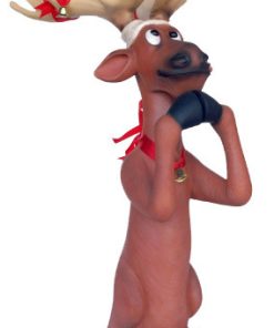 5' Funny Begging Eeindeer