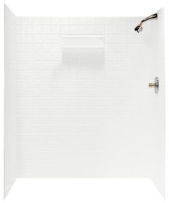 Swan 36x64.75x71.625 Veritek Shower Wall Surround, White