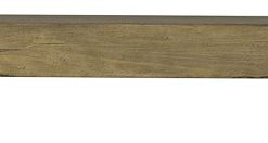 The Shenandoah 48" Shelf Dune Rustic Distressed Finish