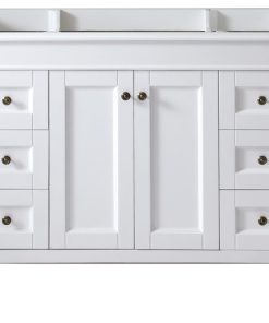Virtu Tiffany 48" Cabinet Only, White